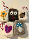 Wool Felted Soap Ornament